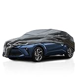 5 Layer Car Cover for Maserati Grecale 2023-2027 SUV 4-Door, Semi Custom Fit Full Coverage Pollution, Dust, Sun, Snow, Rain, Hail All Weather Protection, Breathable