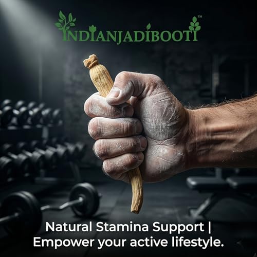 Image of IndianJadiBooti Elite Performance Bundle: Safed Musli Root & Ginseng Root - For Peak Physical Energy, Hormonal Support & Systemic Rejuvenation - [Insert Total Weight]