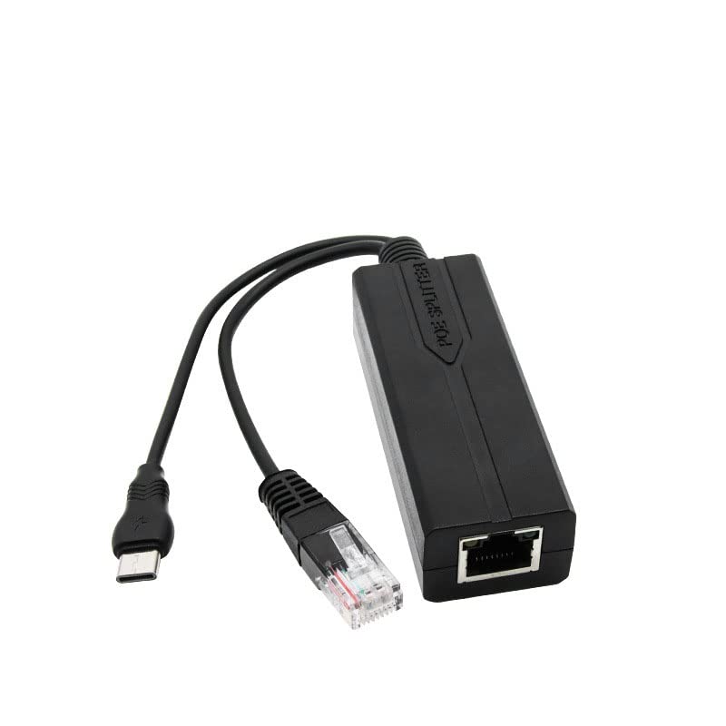Connecteur PoE 48V vers 5V USB C RANY résout le manque d'alimentation de caméra
