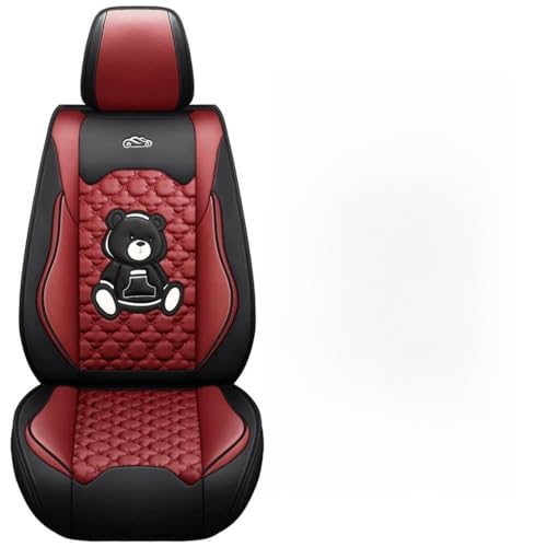 Housses de siège de voiture universelles rouge pour rénover un intérieur Renault