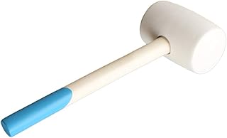 Mipcase Rubber Hammer Wooden Handle Hammer Kids Wooden Toys Toy for Kids Toys for Children De Construccion Hard Ball Hammer Ceramic Tile Lobster Carpentry Hammer Wooden Hammer Gavel Bamboo