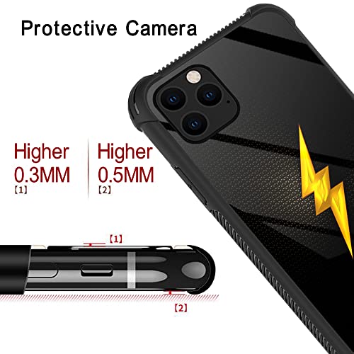 Tnxee For Iphone 11 Case,Flash Iphone 11 Cases For Boys Girls,Soft Tpu Anti-Skid Thread Frame + Four Corner Anti-Collision Protection Case For Iphone 11 6.1" #TOP3