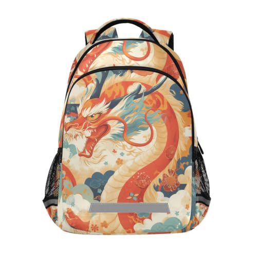 Sac à dos école enfant dessin animé dragon pour voyage et étudiants
