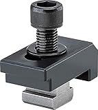 Komplettset RÖHM 149122 Einfach-Spannpratze für T-Nut Komplett mit stirn- und grundseitige, 14 mm