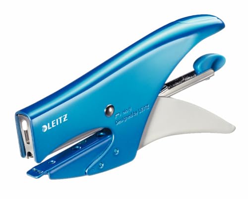 Leitz - 55472036 - LEITZ 5547 cucitrice a pinza - 15 fg - punto n 8 blu metal