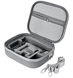 Csvrzuwo Portable Protective EVA Carrying Case for Insta360 GO Ultra Accessories Insta 360 GO Ultra Camcorder Storage Bag with Removable Shoulder Strap