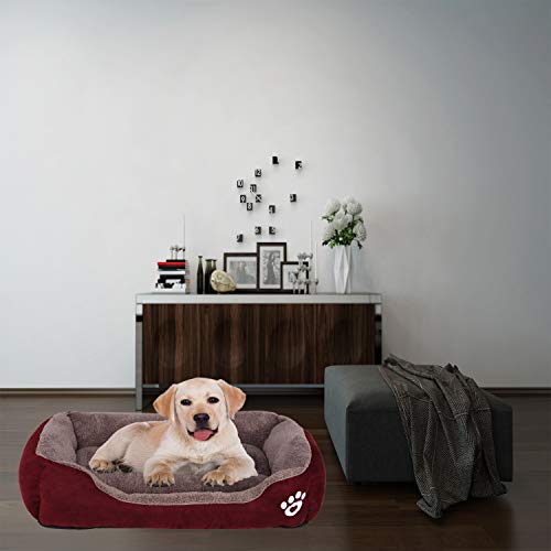 image for Utotol Dog Beds for Medium Dogs-(XXL for Large Dogs), Washable Pet Sof