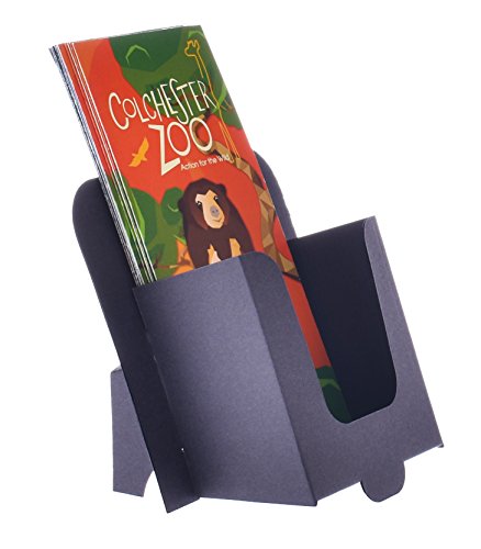 Stand-Store -Soporte de muestra de cartón, color negro, 1 pack de 10 unidades