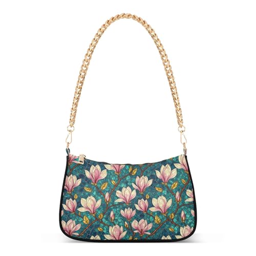Sac à main vitrail rose à poches : rangez tout sans perdre le style