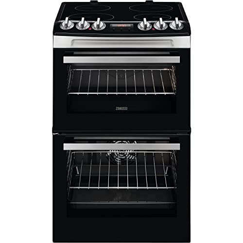 Zanussi 50 SurroundCook Double Cavity Electric Ceramic 55x60 cm Catalytic