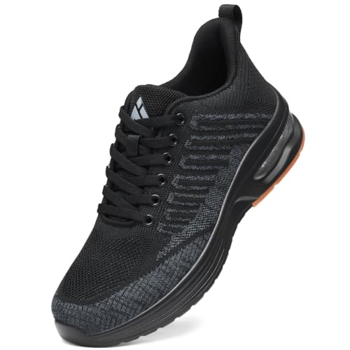 Image of Mishansha Running Shoes for Men Sneakers Air Cushion Walking Shoes Comfortable Tennis Shoes Breathable Trail Running Shoes US Men 7-15