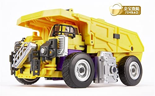 Na Transformers Jinbao Oversized Devastator 6Pcs Full Set Engineering Yellow Robot Action Figure Toys Upgrade Kits #TOP2