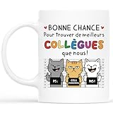 Cadeau Plus Mug départ collègue humour - Bonne Chance Pour Trouver...