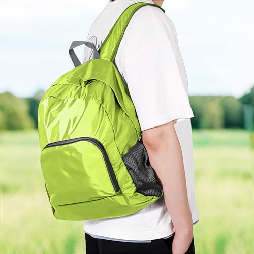 Mochila Plegable 20L Resistente al Agua Verde miniatura 1