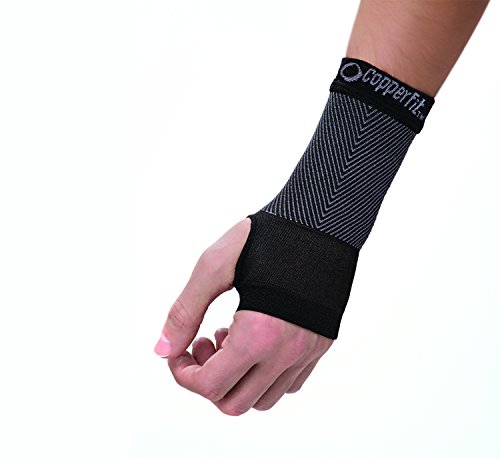 Copper Fit Unisex Advanced Support Wrist Sleeve, Large