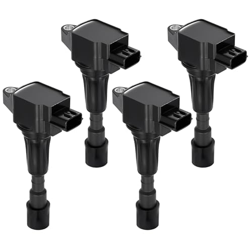 Image of BDFHYK Ignition Coil Packs Compatible with Mazda 2 2011-2014 1.5L L4,Coil for UF655 ZJ20-18-100 ZJ20-18-100A 48754 C1790 Set of 4