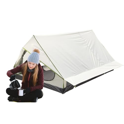 WJnflQN Outdoor-Zelt | Kletterzelt ohne Stangen, wetterfest, leicht, 1–2 Personen, Zelt für Rucksackreisen, Survival, Outdoor-Abenteuer