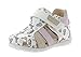 Geox Baby-Mädchen B ELTHAN Girl First Walker Shoe, White/PINK, 22 EU