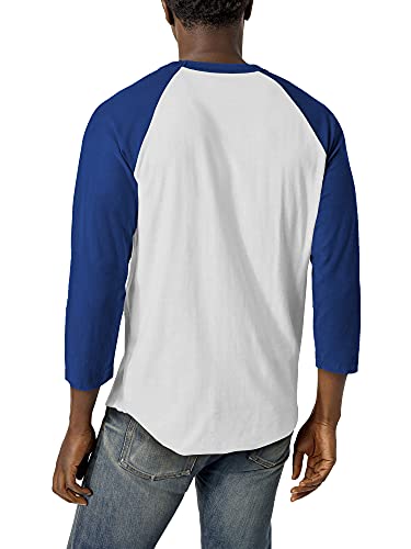 Camiseta Raglán de béisbol para hombre, manga 3/4, mezcla dual premium miniatura 2