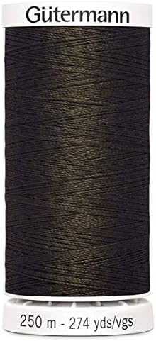 Gutermann Sew All Polyester Thread, 250Mtr, Jeans Gold (0968)