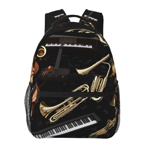 Sac à dos instruments de musique et PC portable avec protection antichoc légère