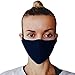 Produktbild (3, Dunkel Blau) Gesichtsmaske Mundschutz, Baumwoll Stoff Maske, Waschbare Atemschutzmaske, Wiederverwendbarer Mundschutz, Mund Maske Waschbar, Atemschutz, Staubdichte Maske, hergestellt in der EU