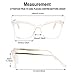 MAGIC ROSE Blue Light Blocking Glasses for Women Men,Computer Eyeglasses TR90 Lightweight Frame Anti UV Lens (Transparent)