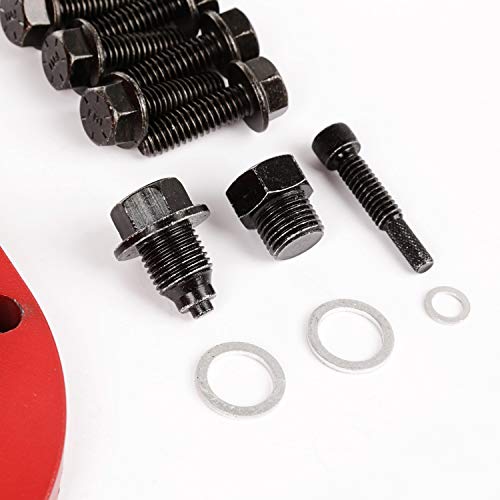 Alloy Usa 11212 Differential Cover, Aluminum, Red, For Dana 44 #TOP3