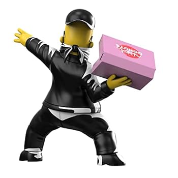 Mighty Jaxx Homer Simpson Donut Bomber Collectible Figure