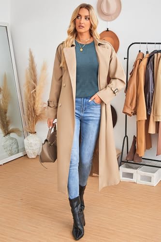 Image of Arach&Cloz Women's Soft Knit Sweater Fall Dressy Casual Pullover Tops