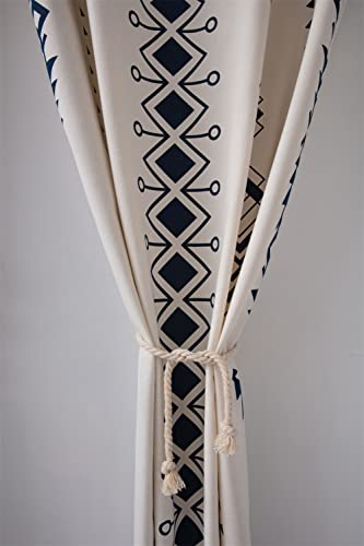 F-Chu Boho Door Curtains For Doorways Privacy,Room Divider Curtains, Insulated Curtains,1 Panel 47X79 Inch,Suitable For Door Width27-39Inch (Not Include Rome Bar, Telescopic Rod) #TOP6