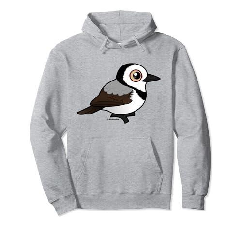 Birdorable White-fronted Chat Cute Cartoon Australian Bird Pullover Hoodie