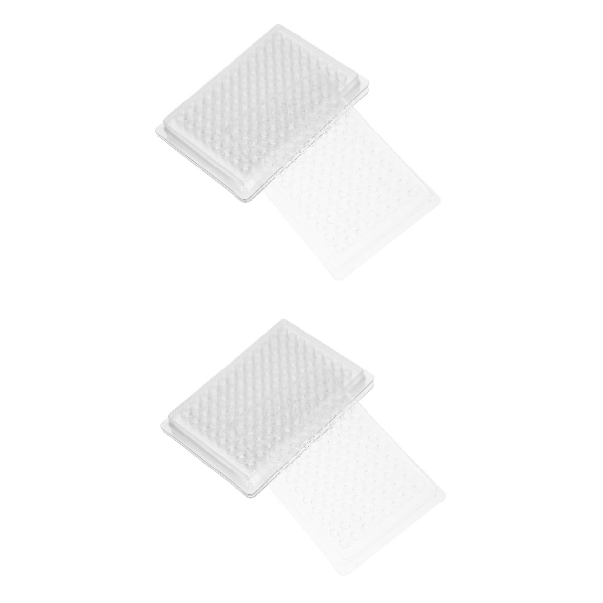 Zerodeko 2 Series Plato De Cultivo Placa De Cultivo De Tejidos Para Laboratorio Placa De Cultivo Celular Para Laboratorio Bandeja De Cultivo Transparente De Polivinilo 100 Piezas*2