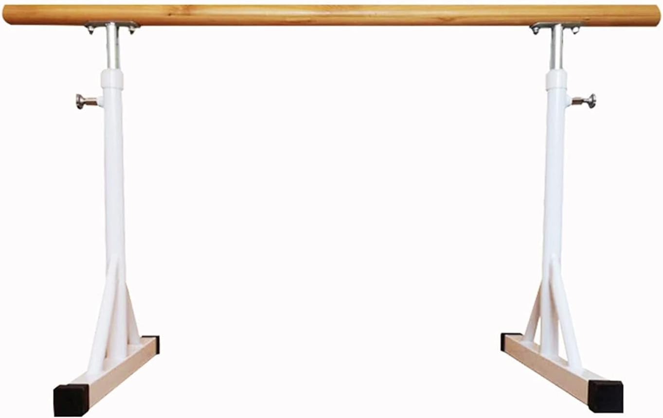 Portable Ballet Barre for Home, Adjustable Wooden Ballet Bar for Dance, Stretch, Kids Or Adults Ballet Equipment