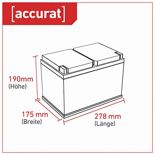 AGM-Batterie 70 Ah Accurat Impuls I70 für Autos, 12V