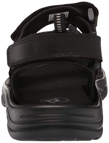 Propet Men's Daytona Flat Sandal, Black, 14 Xx-Wide #TOP2