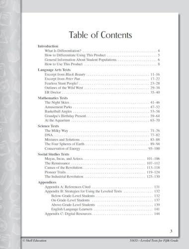 Shell Education SEP51632 Leveled Texts For Fifth Grade thumb #2