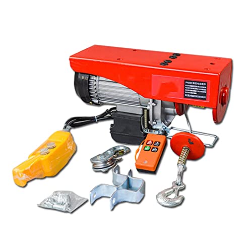 Image of 500 /1000kg Electric Crane Lifting Wire Hanging Crane Lifting Machine with Wire Rope Pulling Electric Winch (20m Remote Control 500)