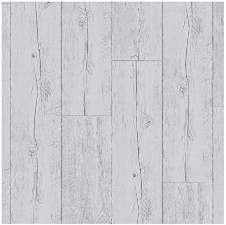 Senso rustic antique style “0394 white pecan” vinyl design flooring, self-adhesive light wood vinyl laminate
