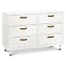 Million Dollar Baby Classic Tanner 6-Drawer Dresser, Warm White