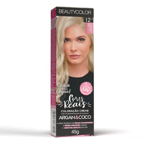 Coloração Individual BEAUTYCOLOR - 12.1 Louro Muito Claro Cinza Especial