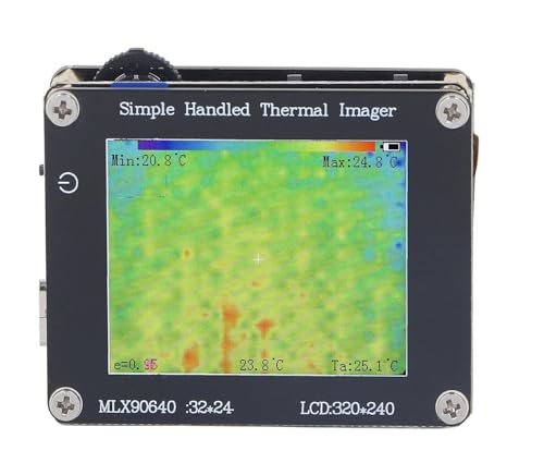 サーマルイメージャー ハンドヘルドサーマルイメージャー 赤外線カメラ 2インチスクリーン - 40℃から300℃ ビル検査、HVAC、電気用ハンドヘルド多機能サーマルイメージャー