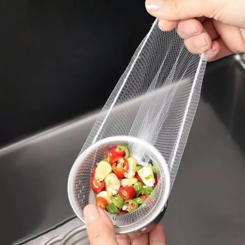 Bolsas desechables para colador de fregadero de cocina 200 piezas