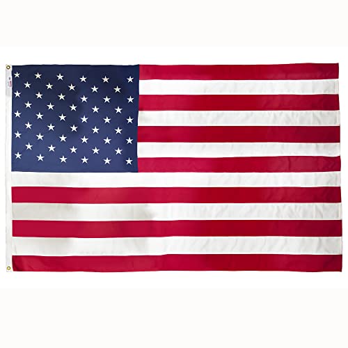 American Flag - 100% Made In The Usa - 4' X 6' Ft - Koralex Ii 2-Ply Polyester - Sturdy, Durable And Patriotic - Great For Gardens, Homes, Patios And Cars – By Valley Forge Flag #TOP2