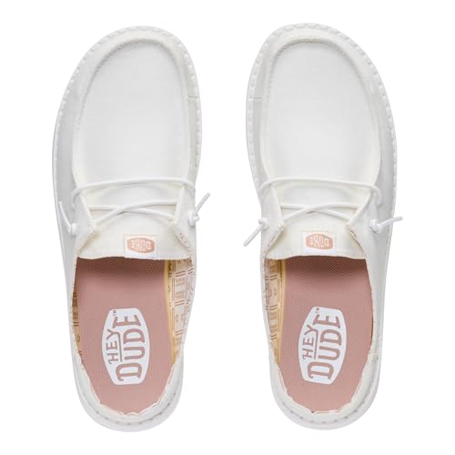 Image of HEYDUDE Women's Wendy Slip Mule Classic | Lightweight Women's Slip-On Shoes | Comfortable & Casual Everyday Footwear