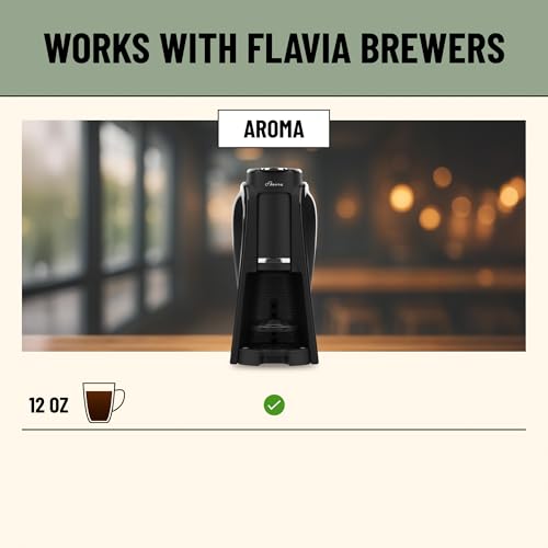 Image of Flavia Lavazza Momento Romance 12 oz Coffee Freshpacks works only with Flavia Aroma Brewer, Medium Roast (Case of 38)