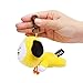 BT21 Lying CHIMMY Character Soft Plush Stuffed Animal Keychain Key Ring Bag Charm, Yellow