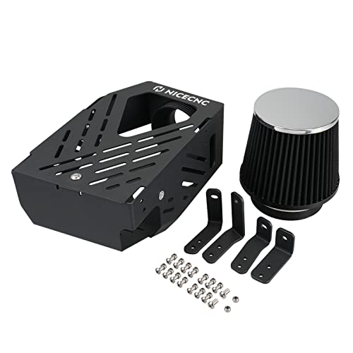NICECNC Air Cleaner Filtrar Intake Box Kit Compatible with Yamaha Raptor 700 2006-2018 2019 2020 2021 2022 2023, Raptor 700R 2009-2018 2019 2020 2021 2022 2023