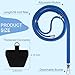 Weewooday 4 Pcs Phone Lanyard Crossbody Phone Strap Universal Cellphone Neck Lanyard with Patch for Women, Anti Theft(Blue Color Series)