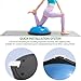 KIBBEH Wall Mount Kit for Exercise Ball Storage Bracket - Heavy Duty Balance Trainer Ball Holder with Hardware, White